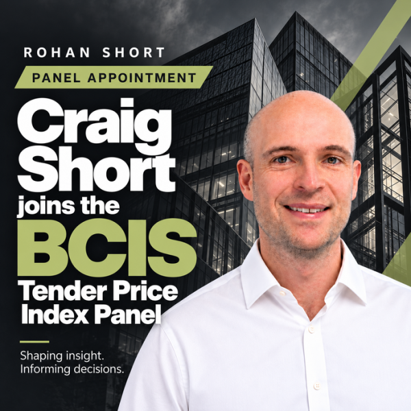 Craig Short joins BCIS Tender Price Index Panel