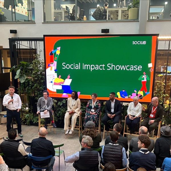 Rohan Short attends Socius social impact showcase